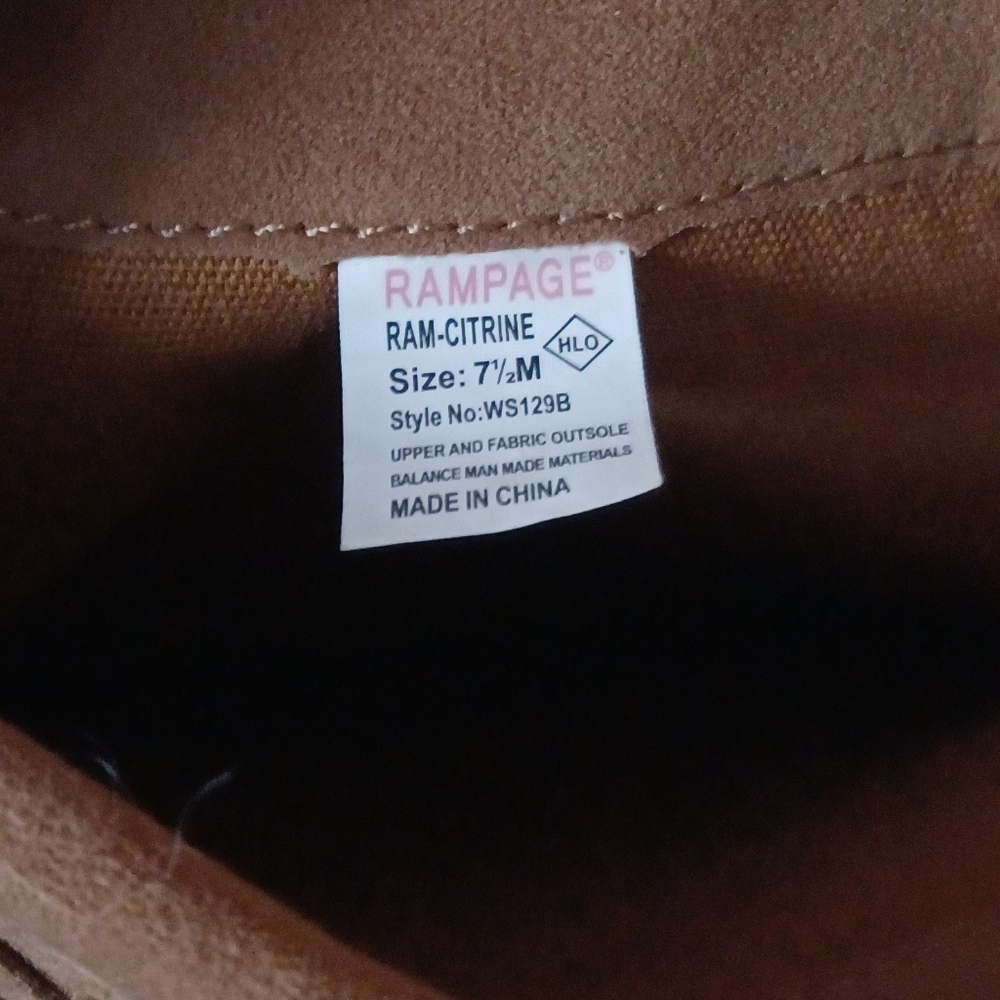 Moccasin Boots👢 by Rampage - Picture 8 of 11